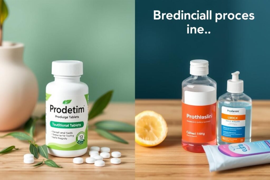Comparison of ProDentim vs traditional dental products