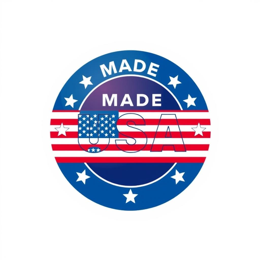 Made in USA badge for ProDentim Oral Probiotic Made in USA badge for ProDentim Oral Probiotic