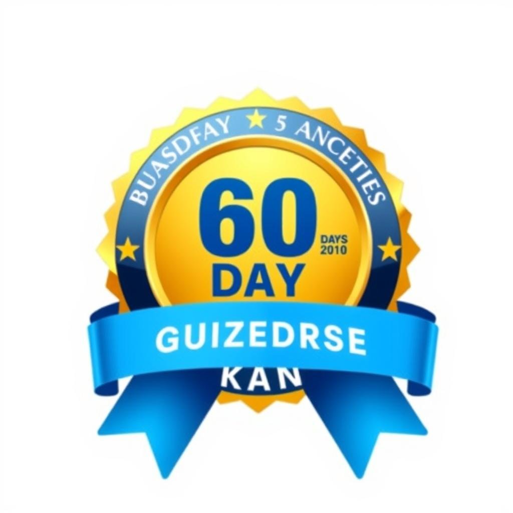 ProDentim 60-day money-back guarantee seal ProDentim 60-day money-back guarantee seal