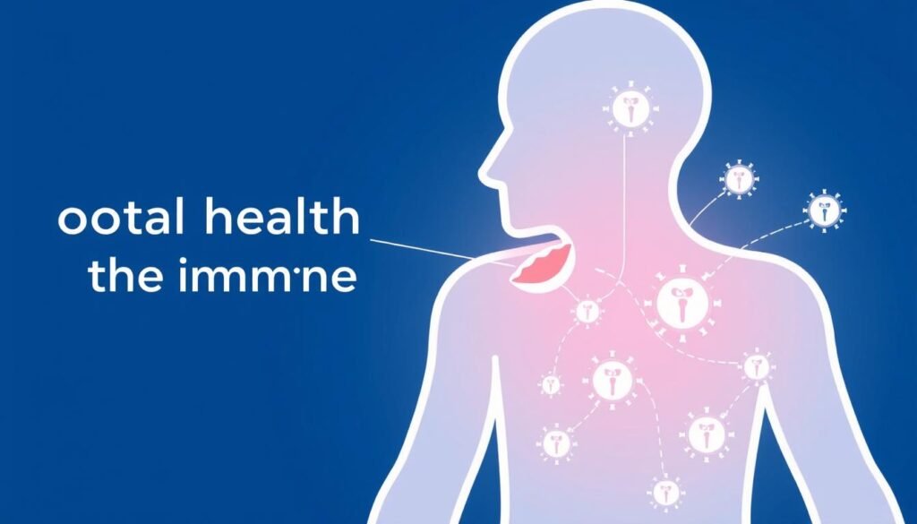 ProDentim probiotic review showing connection between oral health and immune system