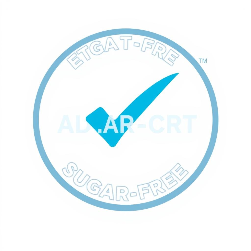 Sugar-Free certification badge for ProDentim Oral Probiotic Sugar-Free certification badge for ProDentim Oral Probiotic
